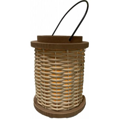 Maják Lucerna 16x16x21cm ratan bílá – Hledejceny.cz