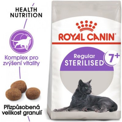 Royal Canin Sterilised 7+ granule pro stárnoucí kastrované kočky 2 x 10 kg – Zboží Mobilmania