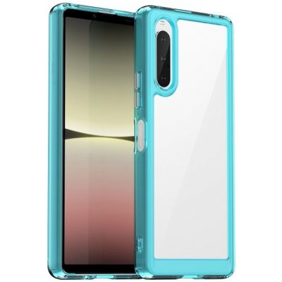 Pouzdro Colorful Acrylic case Sony Xperia 10 V modré – Zboží Mobilmania