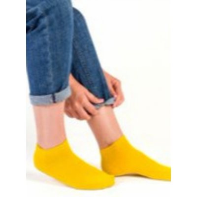 Hladké dámské ponožky 052 Bílá