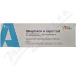 Alltest Streptokok Typu A rychlotest z krku 1 ks – Hledejceny.cz