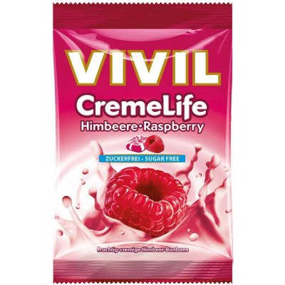 Vivil CremeLife malina bez cukru 90 g – Hledejceny.cz