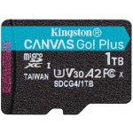 Kingston Canvas Go Plus A2 Micro SDXC 1TB SDCG4/1TB – Zboží Živě