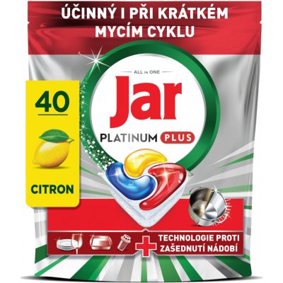 Jar Platinum Plus Lemon kapsle do myčky 40 ks – Zboží Mobilmania