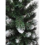 MagicHome Stromček Vianoce Nico jedľa v jute zasnežené konce 90 cm – Hledejceny.cz
