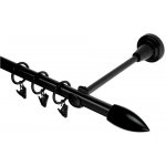 HEBR Garnýž Špice černá 240 cm – Zboží Mobilmania