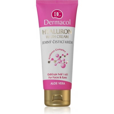 Dermacol Hyaluron Wash Cream jemný čistící krém 100 ml – Sleviste.cz