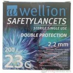 Wellion SafetyLancets 23G 2,2 mm 200 ks lancet – Zbozi.Blesk.cz