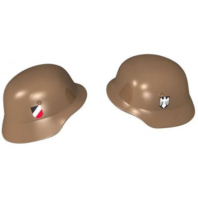 COBI 79116 Německá vojenská přilba hnědá Stahlhelm – Sleviste.cz