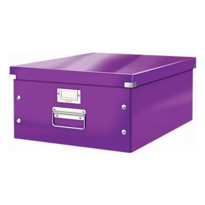 Leitz Univerzální krabice Click&Store, velikost L (A3), purpurová 60450062