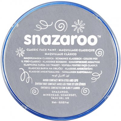 Snazaroo barva na obličej 18 ml Šedá Dark Grey – Zboží Dáma