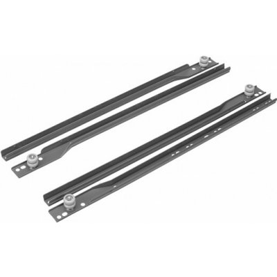 StrongWire výsuv Roller kolečkový pro 16 mm korpus antracit – Zboží Mobilmania