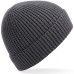 Beechfield pletená čepice B380 Graphite grey – Hledejceny.cz