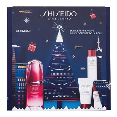 Shiseido Ultimune Power Infusing Concentrate : pleťové sérum Ultimune Power Infusing Concentrate 50 ml + čisticí pěna Clarifying Cleansing Foam 30 ml + pleťová voda Treatment Softener 30 ml + oční sér – Zboží Mobilmania