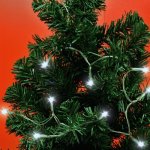 DANAPO Vánoční osvětlení LED řetěz na baterie 20 led žárovek bílé – Hledejceny.cz