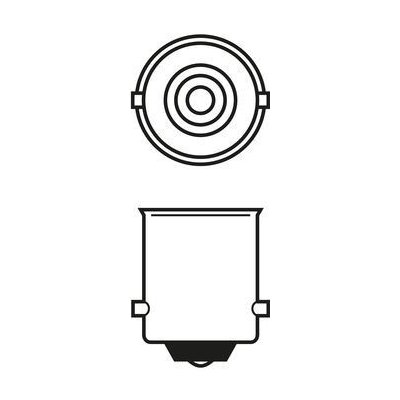 Bosch 1987302207 T4W BA9s 12V 4W