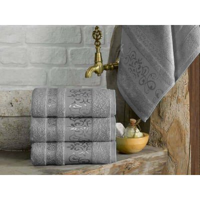 Xpose ručník CATANIA šedá 50 x 90 cm – Sleviste.cz