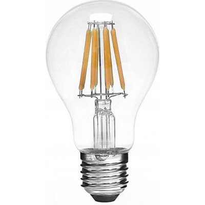 DomenoLED LED žárovka E27 FILAMENT dekorativní 12W studená bílá Edison