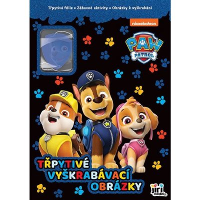 Třpytivé vyškrabávací obrázky Tlapková patrola – Hledejceny.cz
