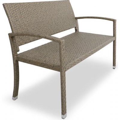 Casaria Marry 122x55x90cm béžovo-šedá 106712 – Zboží Dáma
