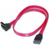 PC kabel Digitus AK-400104-005-R SATA II/III připojovací kabel, L-typ ,90° úhlový - rovný 0,5m