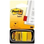 3M POSTIT Samolepicí záložky se zásobníkem, žlutá, 25 x 43 mm, 50 listů, 3M POSTIT 7100102671 ,balení 50 ks – Hledejceny.cz