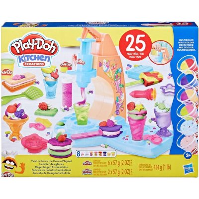 PLAY-DOH SADA NA MODELÍNA Z TĚSTA + 8 TRUBIČEK + 25 PŘÍSLUŠENSTVÍ F7378 – Hledejceny.cz