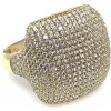 Prsteny Diante Zlatý prsten s bílým kamenem 59615900
