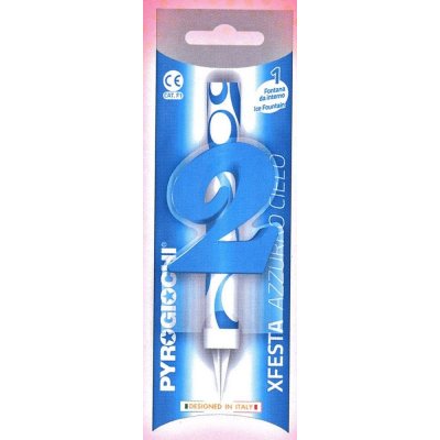 Pyrogiochi Dortová fontána číslo 2 modrá – Zboží Dáma