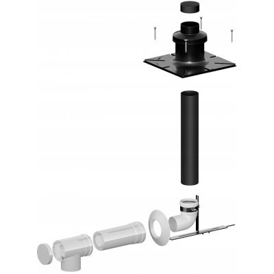 Ricom kondenzační sada 80 mm x 1 m – Zboží Dáma