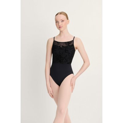 Trikot Intermezzo s krajkou na ramínka 31715 černá – Zboží Dáma