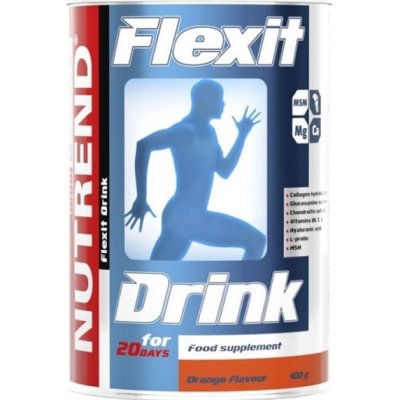 NUTREND Flexit Drink jahoda 400 g - pomeranč