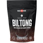 Maso Here Hovězí Biltong s kampotským pepřem 50 g – Zbozi.Blesk.cz