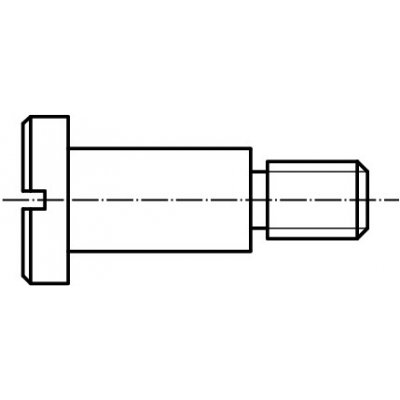 PROFISTYL DIN 923 šroub s válcovou hlavou plochou, s průběžnou drážkou a osazeným dříkem pozink Varianta: DIN 923 šroub válcová hlava lícov.VH ZB M06x012 – Zbozi.Blesk.cz