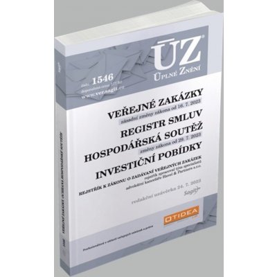 ÚZ 1546 Veřejné zakázky – Hledejceny.cz