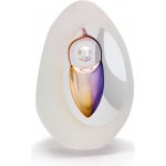 Artcristal Bohemia Broušené těžítko trojbrus - dekor 07 Barva: Zlatý topaz / Ametyst, Výška: 7 cm – Hledejceny.cz