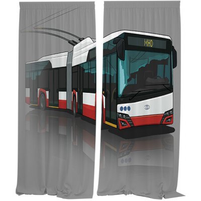 IMPAR Závěsy Škoda 27Tr (Rozměr : 140x250, Materiál: Interlock) – Hledejceny.cz