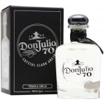 Don Julio 70 Crystal Claro Añejo 35% 0,7 l (karton) – Zboží Dáma