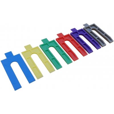 Dehco Plastové podložky 1, 2, 3, 4, 5, 6mm, 30ks – Hledejceny.cz