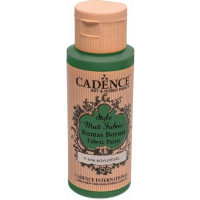 Klasická textilní barva Style Matt Fabric 50 ml pistáciová tmavá pistachio green – Zboží Dáma
