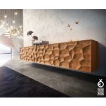 Delife Solu 260 cm 2 dvířka 6 zásuvek Noha – Hledejceny.cz