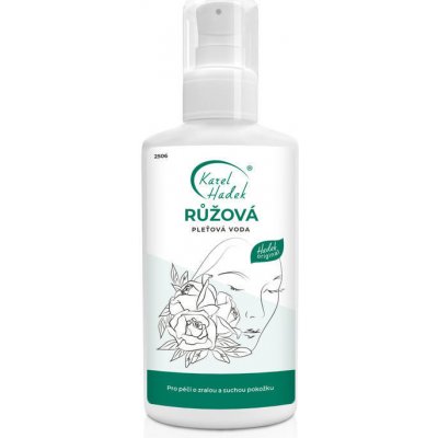 Karel Hadek Růžová pleťová voda 100 ml – Zbozi.Blesk.cz