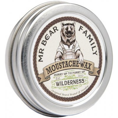 Mr Bear Family Wilderness vosk na knír 30 ml – Hledejceny.cz