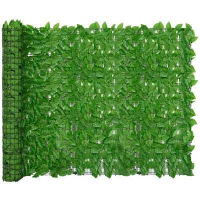 shumee Balkónová zástěna se zelenými listy 600 x 150 cm – HobbyKompas.cz