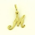 KA 5105M Zlatý přívěsek písmeno ze žlutého zlata – Zboží Dáma