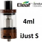 Eleaf Clearomizér iJust S Wood 4ml – Hledejceny.cz