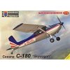 Sběratelský model Kovozávody Prostějov Cessna U-180 Skywagon 3x camo 1:72