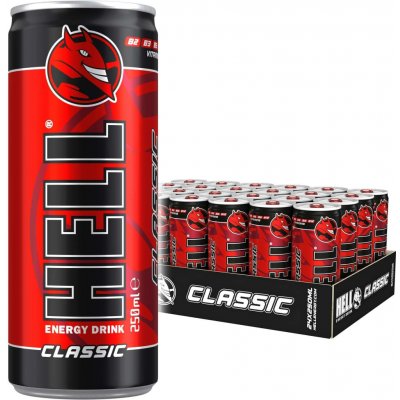 Hell Energy Classic 24 x 250 ml – Hledejceny.cz