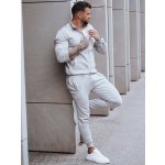 Dstreet světle šedá pánská tepláková souprava AX0732 – Zboží Mobilmania