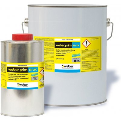 Weberprim EP 2K penetrační nátěr 4 kg – Sleviste.cz